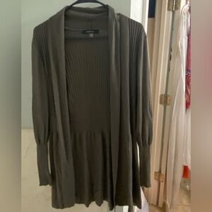 August Silk Women's Green Cardigan